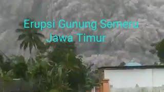 Gunung Semeru Meletus Hari Ini Lahar Terjang Lumajang Jawa Timur