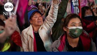 High-stakes presidential election in Taiwan
