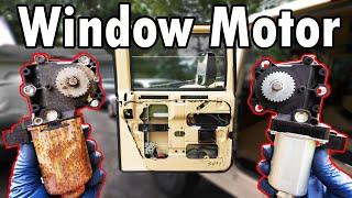 How to Replace a Window Regulator Motor DIY