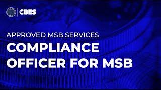 Compliance Officer for MSB