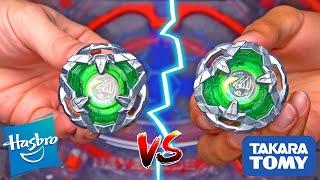 HELM KNIGHT vs KNIGHT SHIELD HASBRO vs TAKARA TOMY  Beyblade X ベイブレードエックス