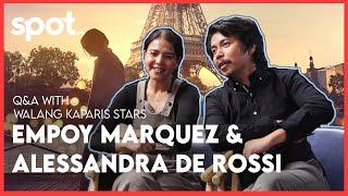 Interview With WALANG KAPARIS Stars EMPOY MARQUEZ & ALESSANDRA DE ROSSI  Spot.ph