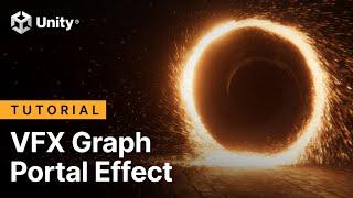 Create advanced visual effects in VFX Graph A portal effect  Tutorial