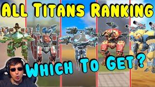 MANNIs TITAN RANKING Which Is Worth it? War Robots Max Gameplay WR