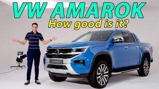 all-new Volkswagen Amarok 2023 REVIEW - Ford Ranger clone or a true VW pickup?