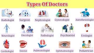 Types Of Doctors  22 Types of Specialist Doctors  Doctor Names