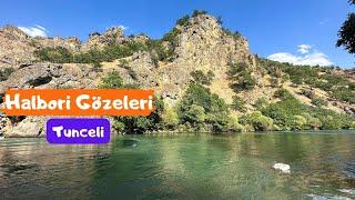 Halbori Gözeleri Tunceli Halvori Gözeleri  Burası Cennetten Bir Köşe Gibi Bayıldım