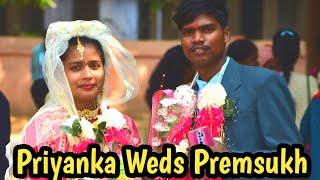 Priyanka weds PremsukhChristian WeddingLachragarh