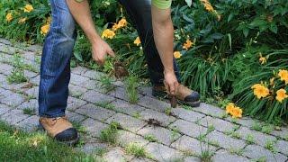 How to Remove Weeds from Your Paving Stones and Install EnviroSAND