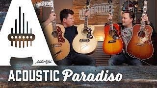 Gibson vs Epiphone Shootout - Hummingbirds & J200s