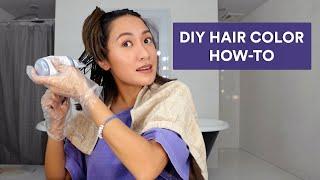 How I Color My Hair At Home Easy And Effortless  Laureen Uy