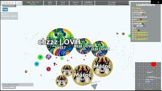 AGAR.IO - EPIC DUO CLIPS WITH BOTS  AGARBOT.OVH 2021