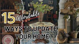 Decorating on a Dime 15 Free & Affordable Home Refresh Ideas