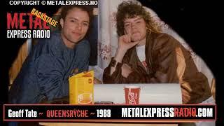 Flashback Interview 1988 Queensrÿche Geoff Tate about Operation Mindcrime and Metallica