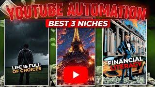 Make EASY Money with YouTube Automation in 2024 with AI  Best 3 Niches