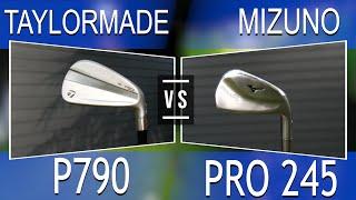 RE-MATCH AFTER THE UPGRADE  Mizuno Pro 245 vs Taylormade P790 Irons