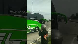 Konvoi 3 bus artis MSM #basuritelolet #busmania #jb5 #davmusicalairhorn