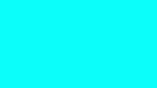 Cyan Screen  A Screen Of Pure Cyan For 10 Hours  Background  Backdrop  Screensaver  Full HD 