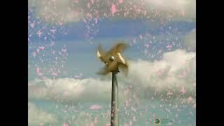Teletubbies Windmill Clip Smooth Slow Motion - 720p 60FPS
