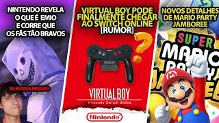 Nintendo Revela O que é Emio e Corre que os fãs tão Bravos  Virtual Boy Chegando ao Switch Online?