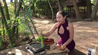 Angel Yumi Cooking  Yumi steaks bacon  YuMi Daily Life