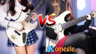 Bass VS Guitar Battle with TheDooo but we are GIRLS