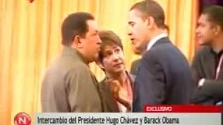 Obama se despidió de Chávez Bye bye my friend