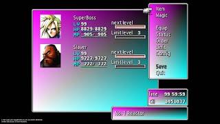 I Got Cloud and Barret to Level 99 Inside Reactor 1 - Final Fantasy VII 7 - Before The First Boss