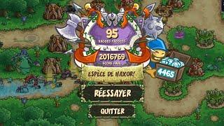 World Record  95 Waves of Kingdom Rush Origins Valors Rest 