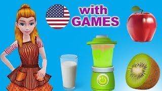 My Bakery Empire Apple Milk Smoothie  LEARN ENGLISH WITH GAMES