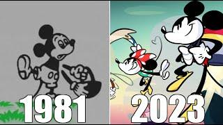 Evolution of Mickey Mouse Games 1981-2023