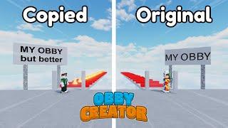 Copying People’s Obbies Until They Notice 3 Roblox Obby Creator