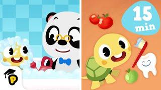 Hygiene habits for kids  Good habits  Kids Learning Cartoon  Dr. Panda TotoTime