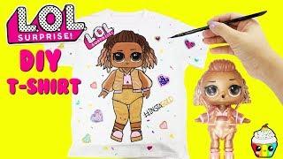 LOL Surprise Instagold DIY Custom T-Shirt Exclusive LOL Pop Up Store Doll