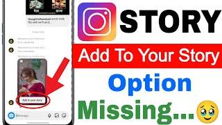 Instagram Mention in Story Problems  Instagram Story Add To Your Story Option Missing