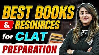 Recommended Books & Resources for CLAT UG  CLAT 2025 Preparation