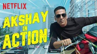 Akshay Kumar’s Action Packed Chase Scene  Sooryavanshi  Netflix India