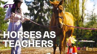 Equine assisted learning with the Urban Horse Project  RIDE presented by Longines