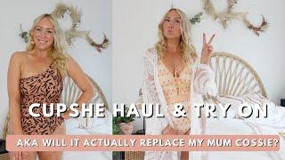 Body Confidence Chat & Cupshe Try On Haul  - Budget Friendly Swimwear & Discount  sj strum