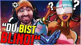 BLIND und INSANE USELESS P*SSBAD QIYANA JUNGLE PICK FAILED im DIA COACHING? League of Legends