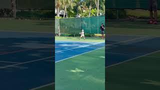 Joshy little tennis pro #tennispro #kidstennis #little tennispro