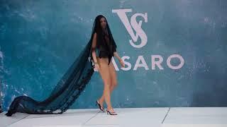 Mikaela Lafuente in slow motion   New York swim week 2023