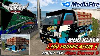 Share Mod L300 Modification 5 Terbaru 2021  Bussid By Alan Darma S