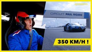 En IMMERSION à plus de 350kmh en Bugatti Chiron Pur Sport  - Automoto Sensation #3