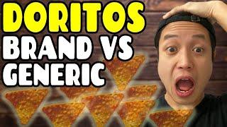 Doritos  Generic vs Brand Name Taste Test Ranked Worst to Best