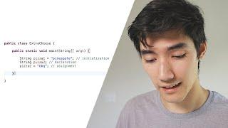 Initialization Declaration and Assignment in Java #54