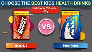 BOOST vs Horlicks Review Health & Nutrition Drink for Kids  Find D Best