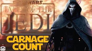 Star Wars Tales Of The Jedi Carnage Count