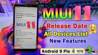 MIUI 11 Global Stable Update Supported Devices List  Release Date in India  MIUI 11 Top Features