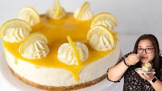 No-Bake Lemon Cheesecake Recipe no gelatin